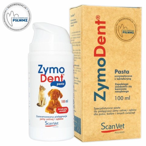 SCANVET ZYMODENT PASTA 100 ML PASTA POJEMNIK