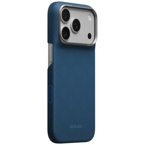 Etui PITAKA Edge Case Argyle MagSafe do iPhone 18 Pro / 17 Pro midnight blue