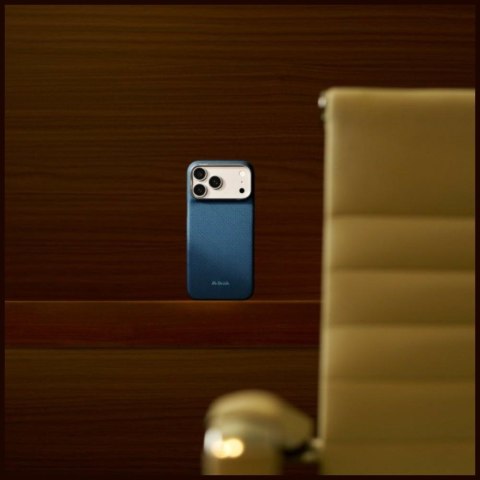 Etui PITAKA Edge Case Argyle MagSafe do iPhone 18 Pro / 17 Pro midnight blue