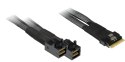 Inter-Tech SFF-8654 8i - 2x SFF-8643 24 Gbit/s Czarny