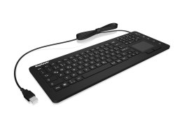 KeySonic KSK-6231 INEL (CH) klawiatura Przemysłowy USB QWERTZ Swiss Czarny