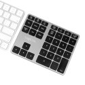 LogiLink ID0187 klawiatura numeryczna Uniwersalne Bluetooth Aluminium, Czarny