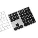 LogiLink ID0187 klawiatura numeryczna Uniwersalne Bluetooth Aluminium, Czarny