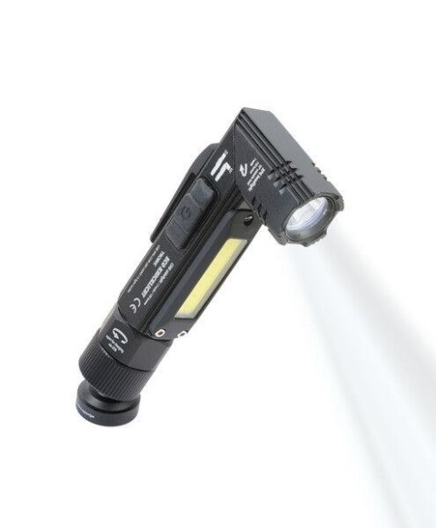 TROIKA ECO KNICKLICHT Czarny Hand flashlight + Headband flashlight COB LED