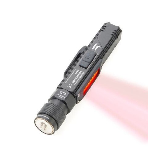 TROIKA ECO KNICKLICHT Czarny Hand flashlight + Headband flashlight COB LED