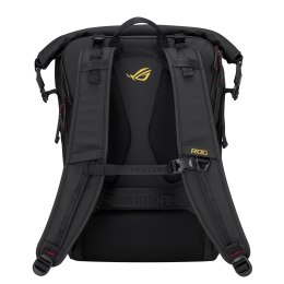 ASUS ROG SLASH Backpack Edition 20 plecak Plecak rolowany Czarny Poliester, Skóra woskowana (Pull Up)