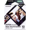 Fujifilm | Instax Square star Illumination Film natychmiastowy (10 pl) | 86 x 72 mm | Rozmiar wydruku: 86 mm x 72 mm, rozmiar ob