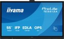 Iiyama TE5513A-B3AG Interaktywny panel IFP 55" IPS 4K IR 40-punktowy PureTouch Bonded Android 14 Google EDLA głośniki subwoofer