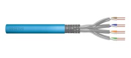 Kabel instalacyjny DIGITUS kat.6A, S/FTP, Eca, AWG 23/1, LSOH, 100m, niebieski