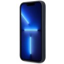 Etui BMW BMHMP14XSILNA iPhone 14 Pro Max 6,7" granatowy/navy Silicone Metal Logo MagSafe