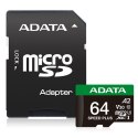 ADATA Speed Plus MicroSDXC 64 GB Class 3 UHS-I/U3 A2 V30