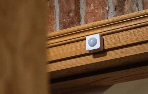Czujnik Ruchu PIR Shelly BLU Motion ZB Zigbee 3.0 Bluetooth 5 LE LUX CR2477, Biały