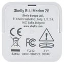 Czujnik Ruchu PIR Shelly BLU Motion ZB Zigbee 3.0 Bluetooth 5 LE LUX CR2477, Biały