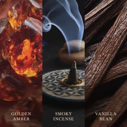 Świeca średnia RADIANT AMBER WOODWICK