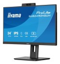 Monitor Iiyama TFT XUB2490HSUH IPS 24''//HDMI/DP/USB/Webcam/hoev - Płaski ekran - 60,5 cm