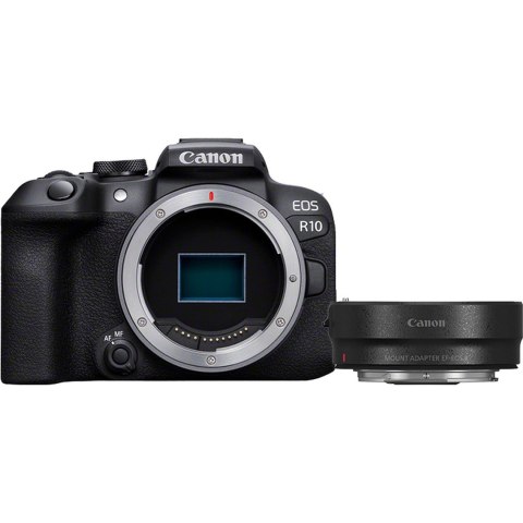 Canon EOS R10 + RF-S 18-45mm F4.5-6.3 IS STM Bezlusterkowiec 24,2 MP CMOS 6000 x 4000 px Czarny