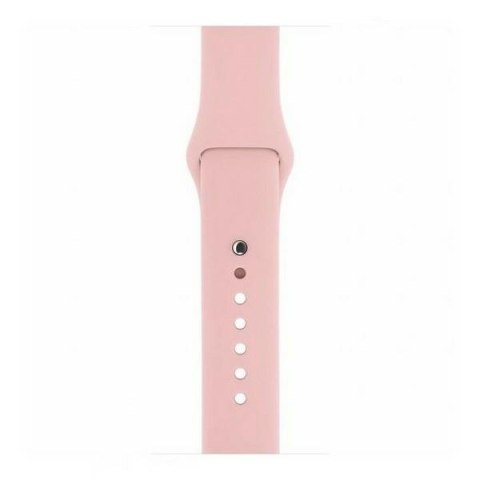 Mercury pasek Silicon Apple Watch 42/44/ 45 mm różowy/pink