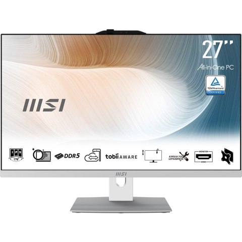 MSI Modern AM272P 1M-1426AT Intel Core 5 120U 68,6 cm (27") 1920 x 1080 px All-in-One PC 16 GB DDR5-SDRAM 512 GB SSD Windows 11 