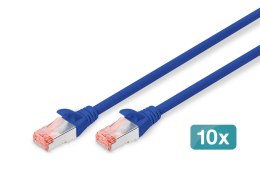 Digitus Kabel krosowy CAT 6 S/FTP, 10 sztuk