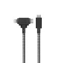 Kabel Native Union Duo (USB-C do USB-C/Lightning), Zielony, USB C, USB C/Lightning, 1.5 m, Męski, Męski