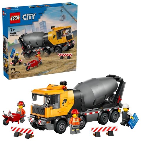 LEGO CITY 60478 Betoniarka