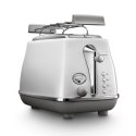 Toster DeLonghi CTOC2103.W Icona Capitals 900W Biały