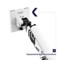 Uchwyt na monitory 49 " Diablo LED RGB X-Arm biało czarny