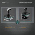 Uchwyt na monitory 49 " Diablo LED RGB X-Arm szaro czarny