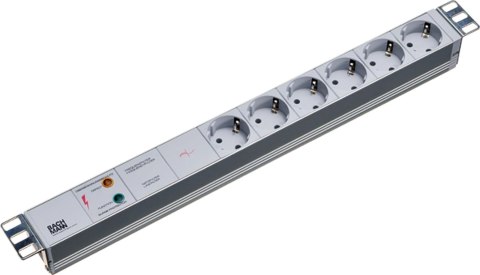 PLISTWA LED PODSTAWOWA BACHMANN 230V 19'' 1U 2M