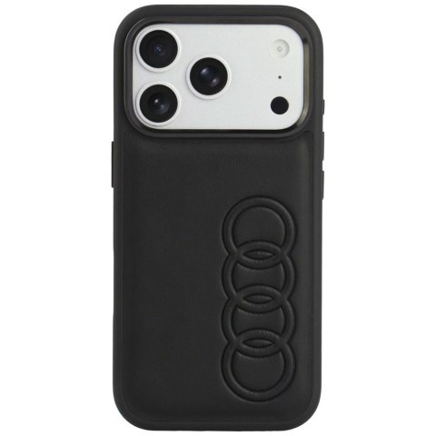 Etui Audi TT Synthetic Leather MagSafe do iPhone 18 Pro / 17 Pro czarny