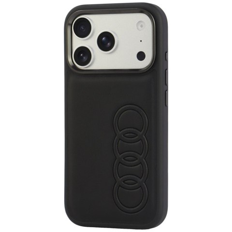 Etui Audi TT Synthetic Leather MagSafe do iPhone 18 Pro / 17 Pro czarny