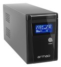 UPS ARMAC OFFICE LINE-INT 2X 230V PL O/650E/LCD