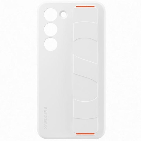 Etui Samsung EF-GS911TW S23 S911 biały/white Silicone Grip Case