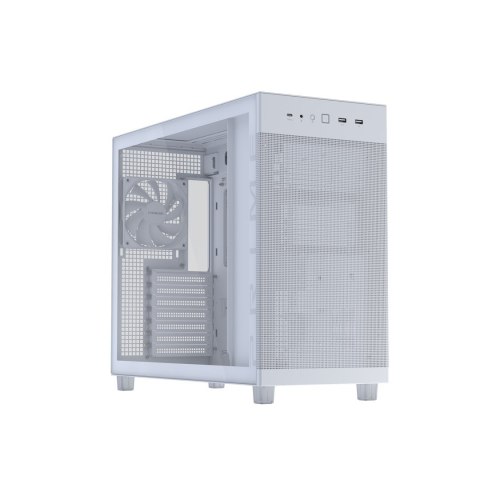 ASUS PRIME AP303 TG White Midi Tower Biały