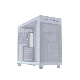 ASUS PRIME AP303 TG White Midi Tower Biały