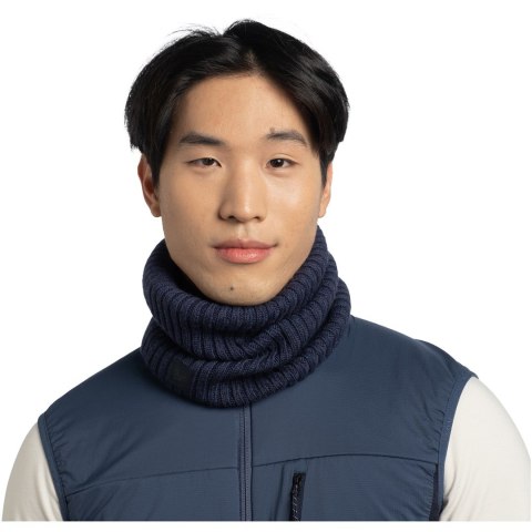 Bandana BUFF KNITTED NECKWARMER NORVAL MIDNIGHT one size