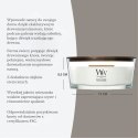 Świeca elipsa WHITE TEAK WOODWICK