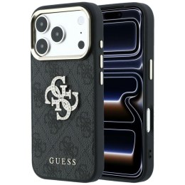 Etui Guess 4G & Big Strass Logo doiPhone 18 Pro / 17 Pro czarny