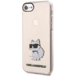 Karl Lagerfeld KLHCI8HNCHTCP iPhone 7/8/ SE 2020 / SE 2022 różowy/pink hardcase Ikonik Choupette