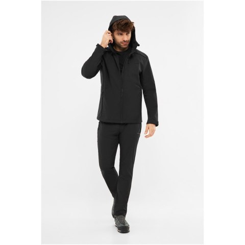 Kurtka męska VIKING Kerns Man Softshell czarna L