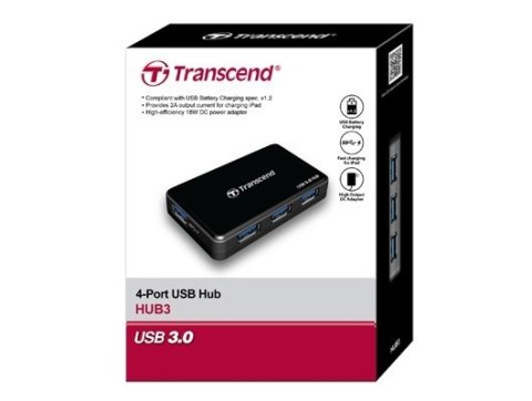 HUB I / O USB3 4PORT TS-HUB3K TRANSCEND