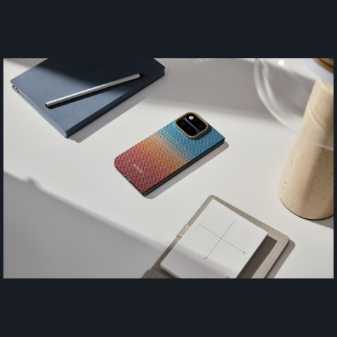 Etui PITAKA California Dream 01 Edge Case do Google Pixel 11 Pro Fold sunset