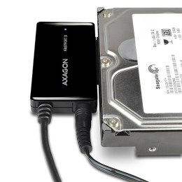 AXAGON ADSA-FP3 Adapter USB 3.2 Gen 1 - SATA 6G HDD FASTport3 (2.5", 3.5", 5.25") w tym zasilacz