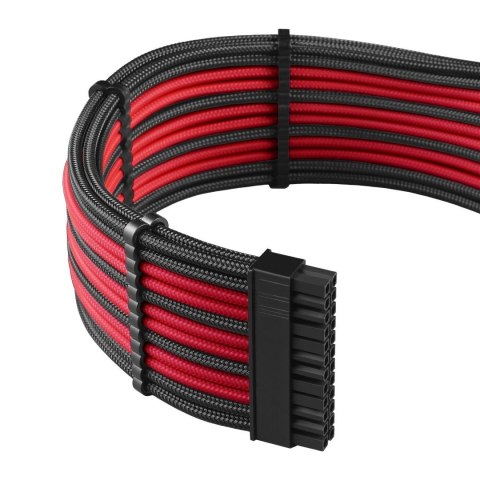 Kable CableMod PRO ZUAD-918 CM-PCSI-FKIT-NKKR-R ModMesh - zestaw do Corsair AXi/HXi/RM (Yellow Label) - black/red