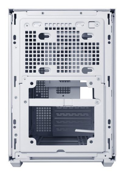 Lian Li B4-mATX Wood Mini Tower Biały, Drewno