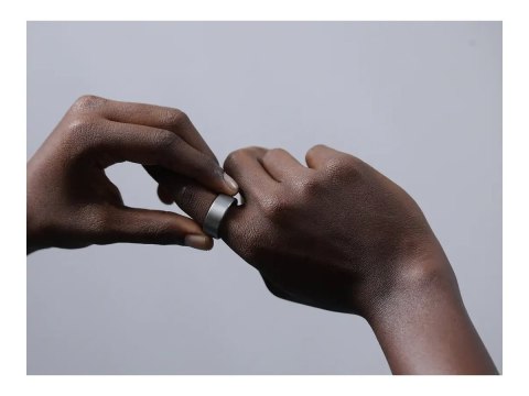 Ultrahuman | Ring Air | Surowy tytan | Rozmiar 9 | Inteligentny pierścień