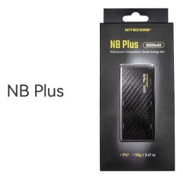 Nitecore NB PLUS bank mocy Litowo-jonowa (Li-Ion) 10000 mAh Czarny