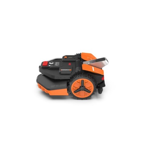 WORX Landroid Vision L1300 Kosiarka robot Bateria Czarny, Pomarańczowy, Czerwony, Srebrny