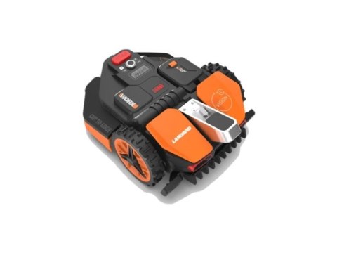 WORX Landroid Vision L1300 Kosiarka robot Bateria Czarny, Pomarańczowy, Czerwony, Srebrny