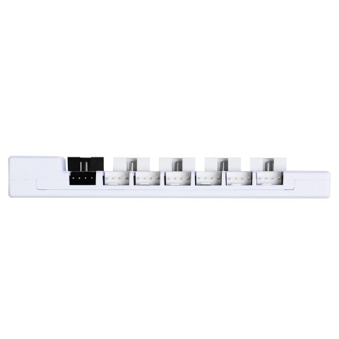 Lian Li EDGE HUB, 4x USB, 6x PWM - biały